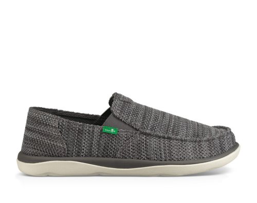 Férfi Sidewalk Surfers - Sanuk Mesh Vagabond Tripper - Sanuk Mélyszürke Cipő ZEBGFW849